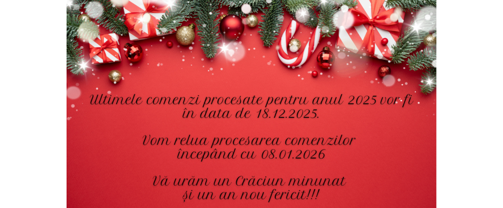 Livrari - decembrie 2025 - ianuarie 2026