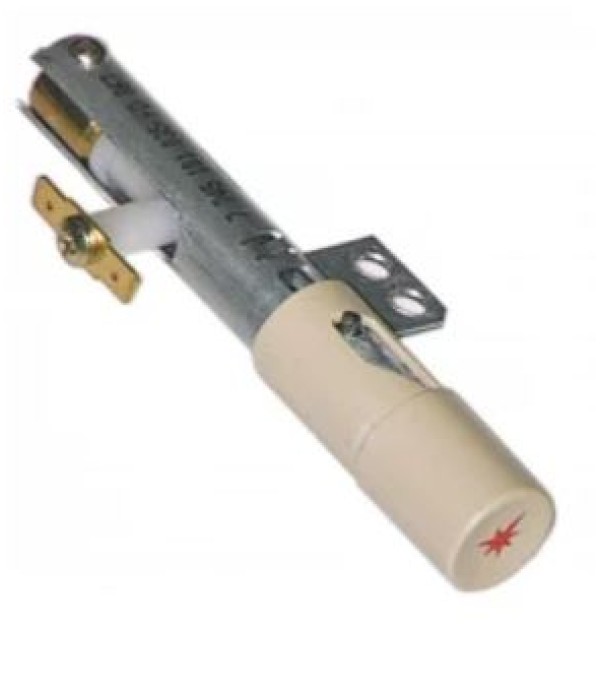 Aprindere piezoelectrica, bricheta cap de actionare din plastic dur diametrul de 20mm pentru MBM, Kuppersbusch, Mareno