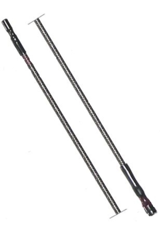 Cablu aprindere piezoelectrica, 600mm, conexiune ǿ 2,4mm/ǿ4mm, temperature 200◦C