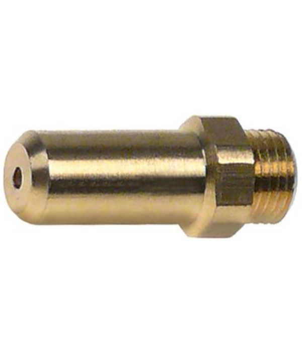 Duza arzator filet M10x1 cu gaura centrala de ø 0,95mm pentru Olis, Electrolux, Zanussi