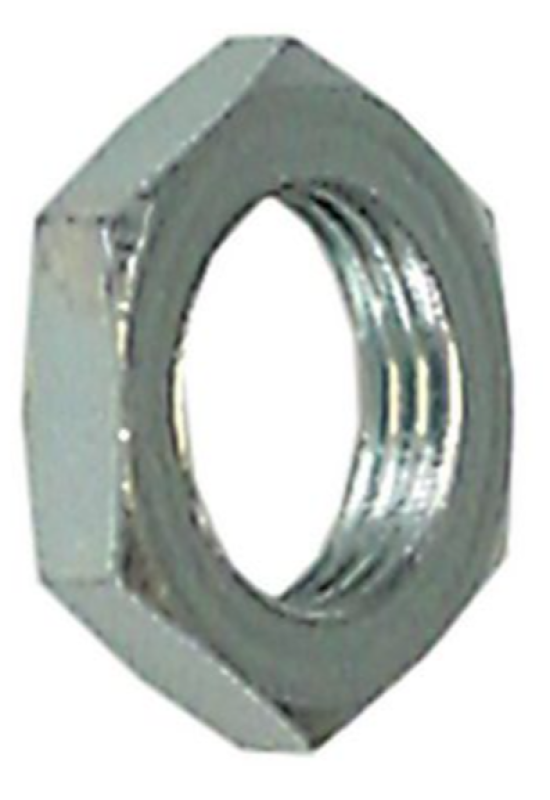 Piulita otel zincat cu filet de M10x0.75 si grosime de 3mm, set 2bucati