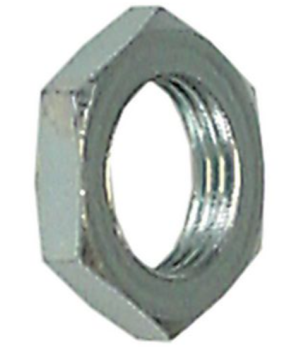 Piulita otel zincat cu filet de M10x0.75 si grosime de 3mm, set 2bucati