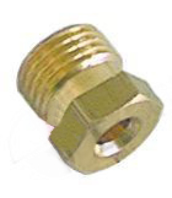 Conector, niplu, fixare teava flacara de veghe cu diametrul exterior de Ø4mm, filet de M10x1. Cod SIT 0958013, 0.958.013