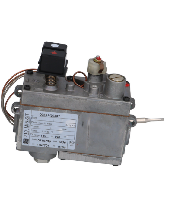 Valva gaz termostatata MINISIT 710, cod producator 0710756, 0.710.756, temperaturi de lucru 110-190oC