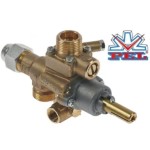 Robinet gaz PEL22S/V iesire gaz verticala