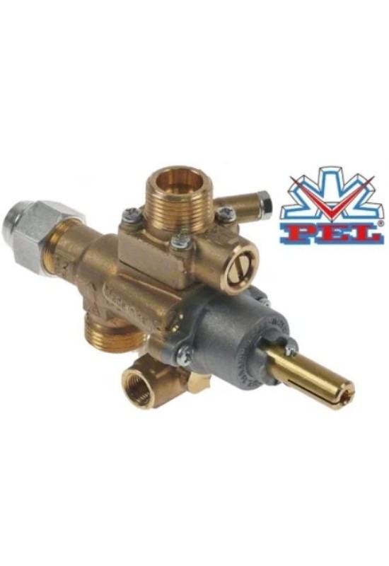 Robinet gaz PEL22S/V iesire gaz verticala
