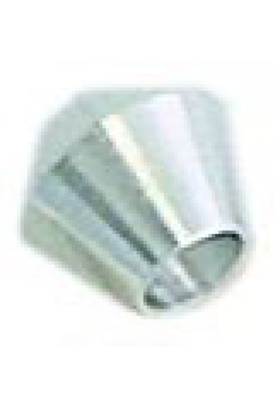 Inel etansare bicon din aluminiu pentru teava de Ø4mm, diametrul exterior Ø8,3mm, lungime 7,4mm
