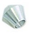 Inel etansare bicon din aluminiu pentru teava de Ø4mm, diametrul exterior Ø8,3mm, lungime 7,4mm