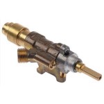 Robinet gaz SABAF tip10 cu fixare pe teava cu flansa pentru Tecnoeka