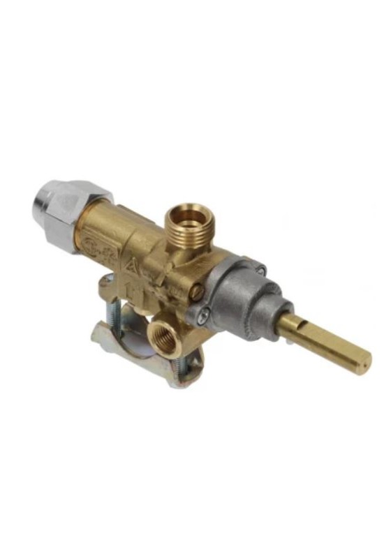 Robinet gaz PEL 21S montare pe teava de gaz cu flansa