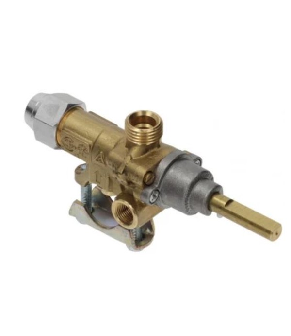 Robinet gaz PEL 21S montare pe teava de gaz cu flansa