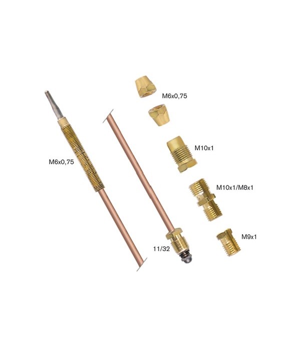 Termocupla universala 1200 mm, 6 piese