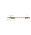 Termocupla  aragaz, grill lungime 600mm filet montare pe robinet de M8x1, filet montare pe arzator M6x0.5