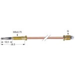 Termocupla aragaz MBM M9x1 L 500mm M6x0.75