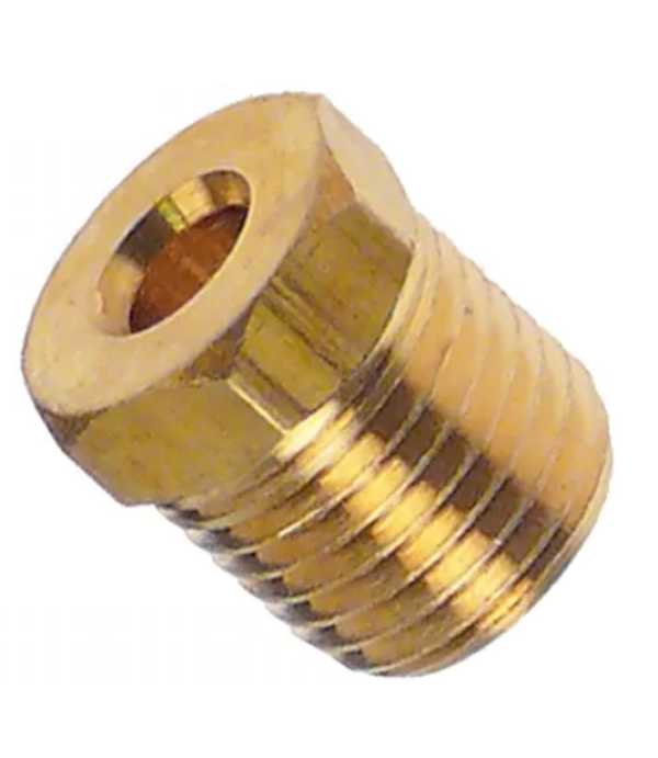 Conector teava ø 4mm cu filet de M10x1