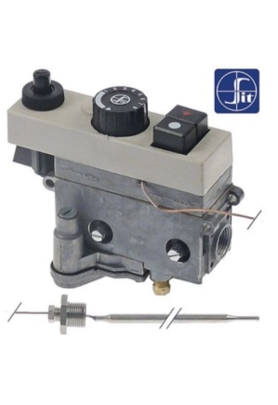 Valva gaz termostata SIT 0.710.744 senzor de temperatura tip D3 friteuza