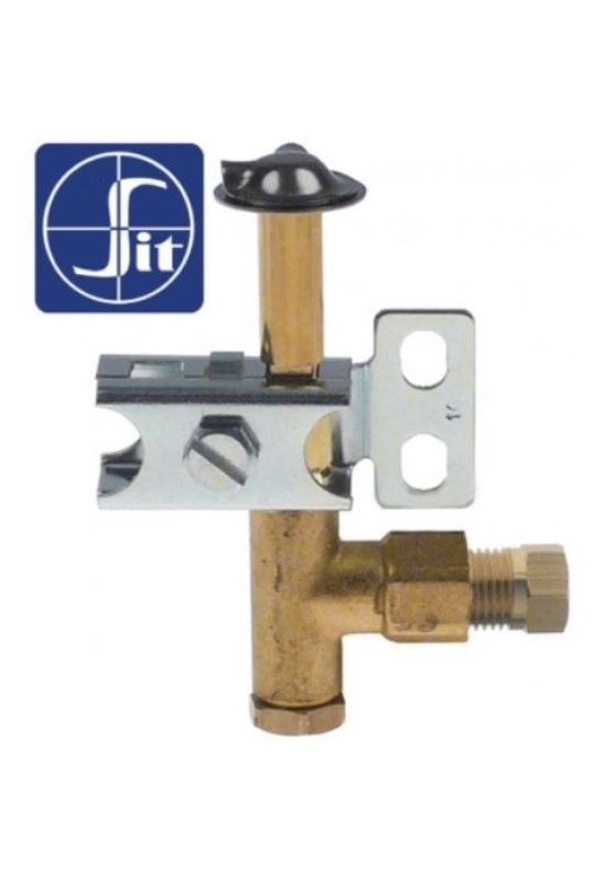 Flacara pilot, veghe SIT serie 100 cu 2 flacari, duza de ø 0,2mm cu suport pentru termocupla