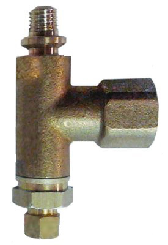 Parte inferioara arzator pilot cu duza ø 0,21mm pentru masina de gatit Berto's