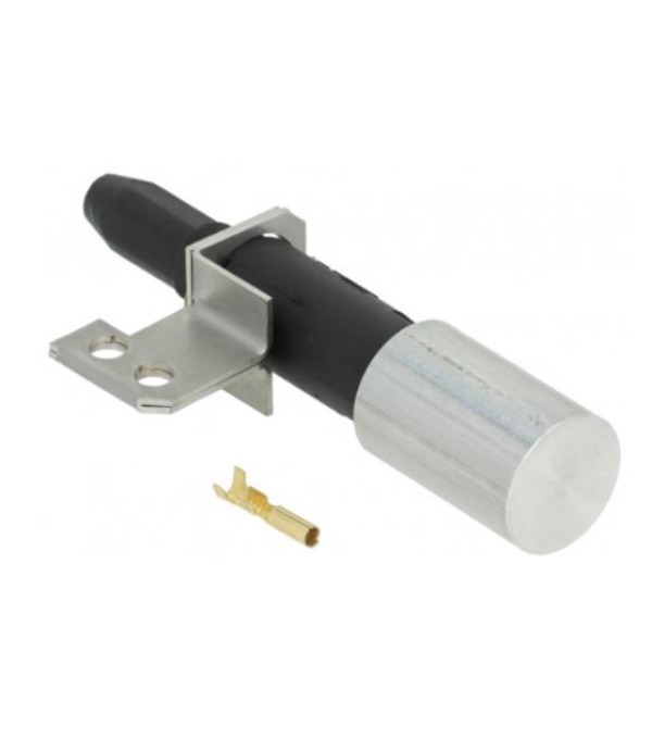 Aprindere piezoelectrica, bricheta cap de actionare metalic diametrul de 20mm suport prindere cu doua gauri pentru MBM, Kuppersbusch, Mareno