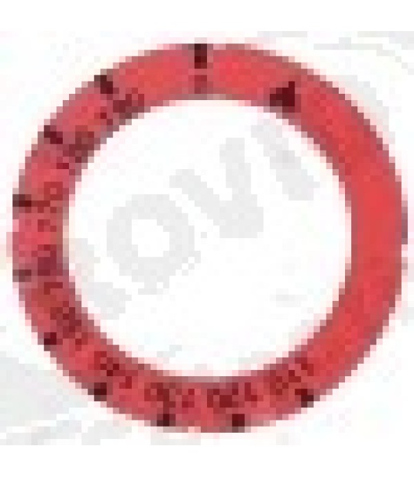 Disc autoadeziv cu simboluri 110-190 &deg;C, o 63 x 45,5 mm, rosu