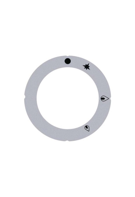 Disc autoadeziv cu simboluri