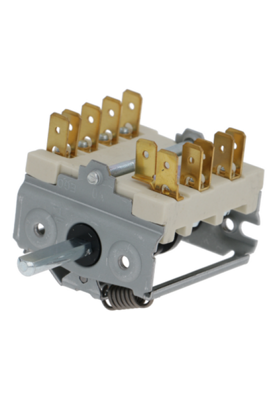 Interupator, comutator ceramic 4pozitii, 0-1-2-3, pentru cuptor, plita  Electrolux, Eurast, Haka, Juno, King, Macfrin, MasBaga, Star-10, Therma