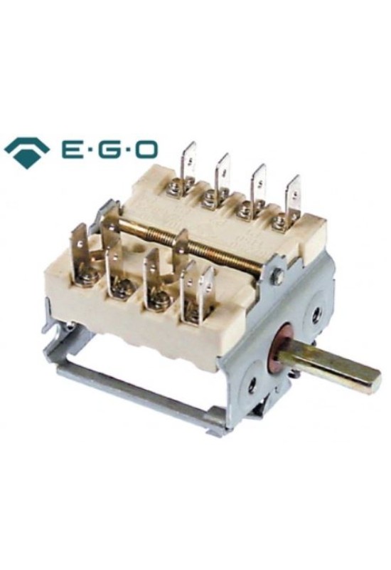 Intrerupator, selector rotativ cu came ceramic cu 2 pozitii, 0-1.