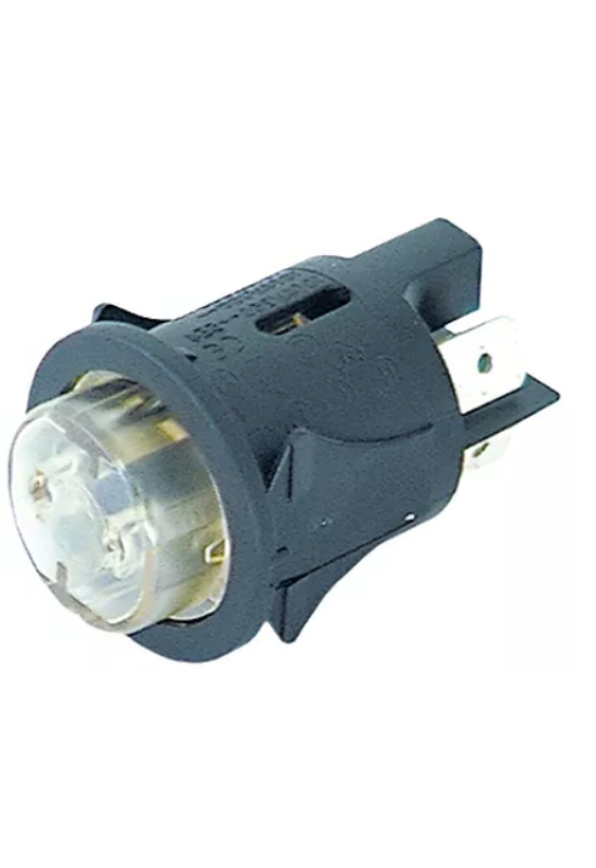 Buton,  intrerupator iluminat rotund ø25mm pentru Gico