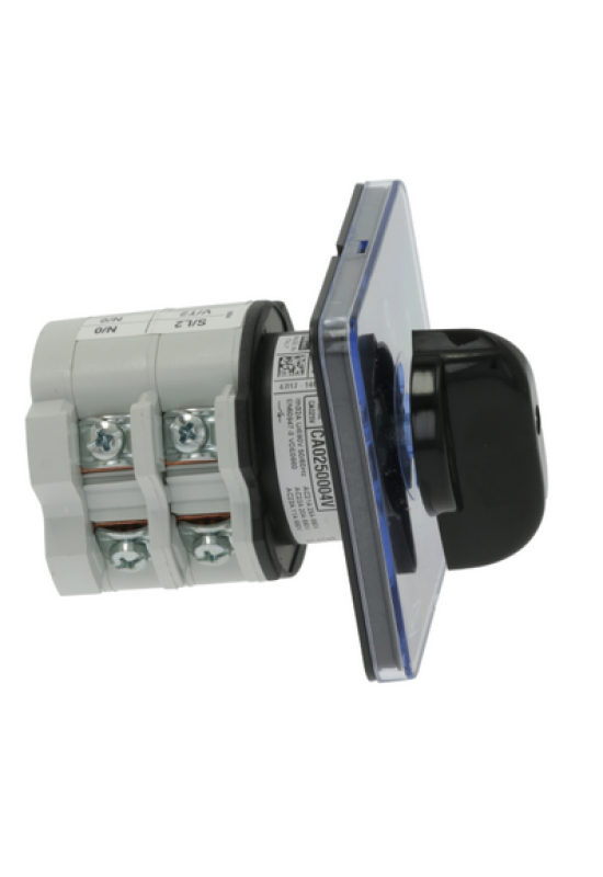 Comutator general, rotativ 25A, 600V, 2 pozitii, 0-1, pentru Comenda