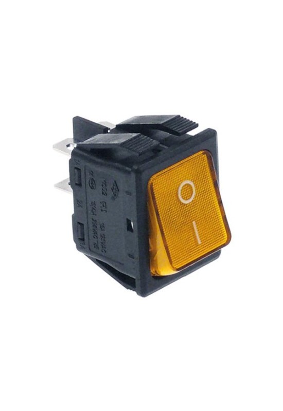 Intrerupator basculant fara retinere iluminat