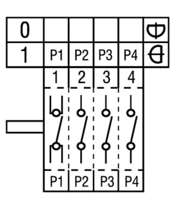 Intrerupator 2 pozitii Electrolux, Zanussi Professional
