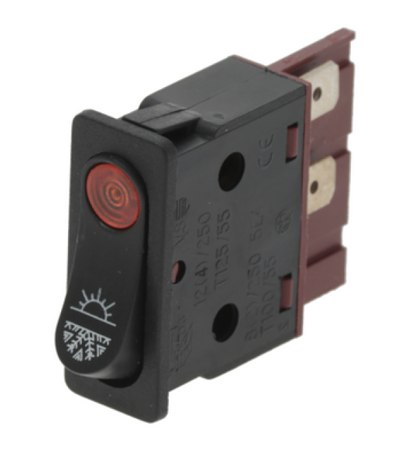 Intrerupator fara retinere pentru clatire calda/rece la masini spalat vase