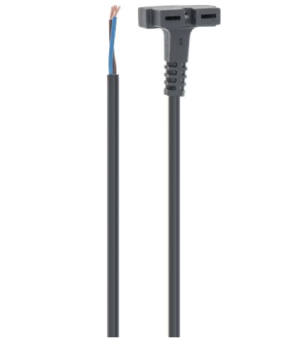 Cablu cu conector pentru alimentare electrovalva, lungime 1 metru 
