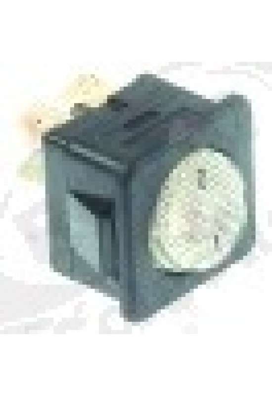 Intrerupator basculant 25x25 mm, 2 poli