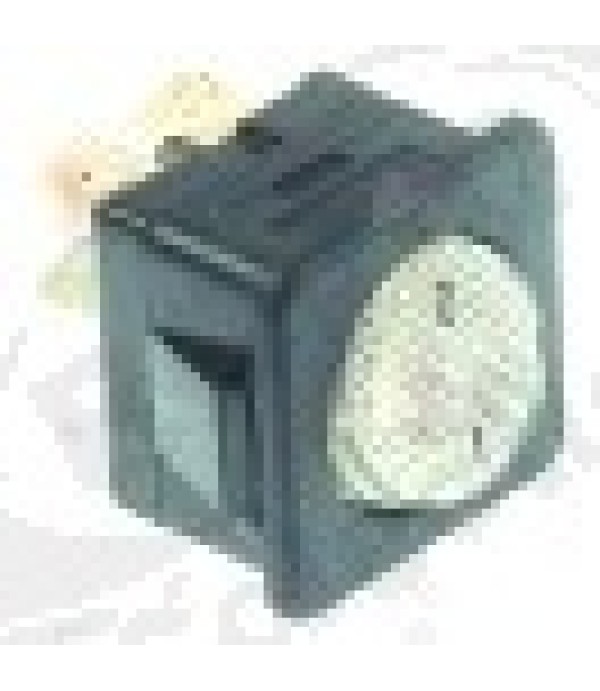 Intrerupator basculant 25x25 mm, 2 poli