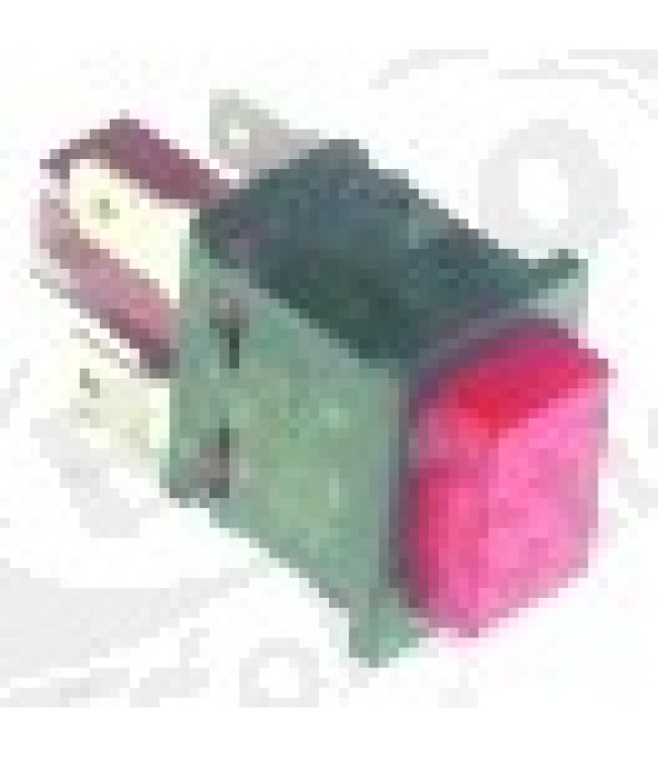 Intrerupator 19x13 mm, rosu