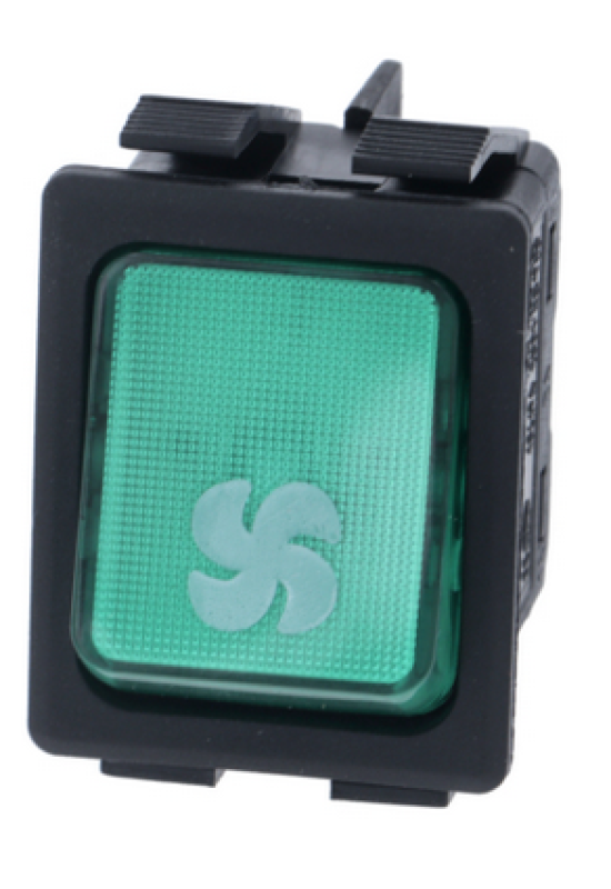 Intrerupator pornire/oprire ventilator, 16A, iluminat