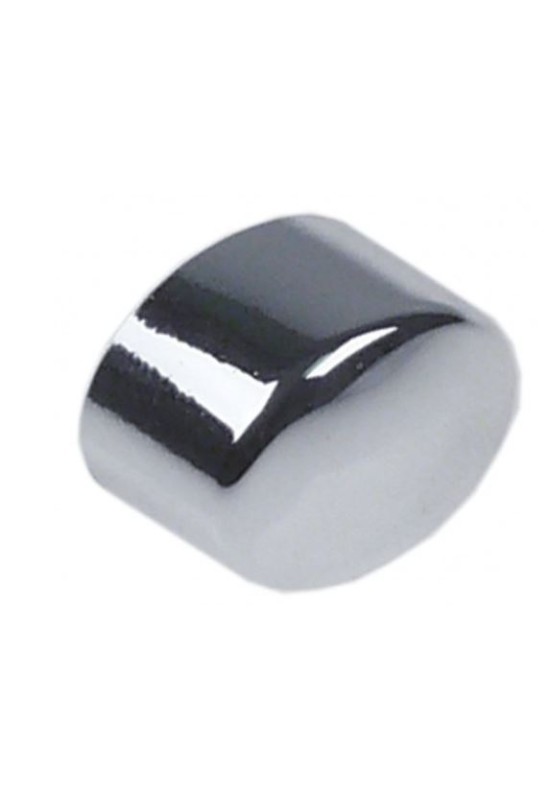 Capac buton cromat oval pentru intrerupatoare espressor