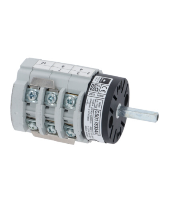 Intrerupator rotativ 3pozitii, 0-1-2, 6 contacte espressor Vibiemme, Sab Italia