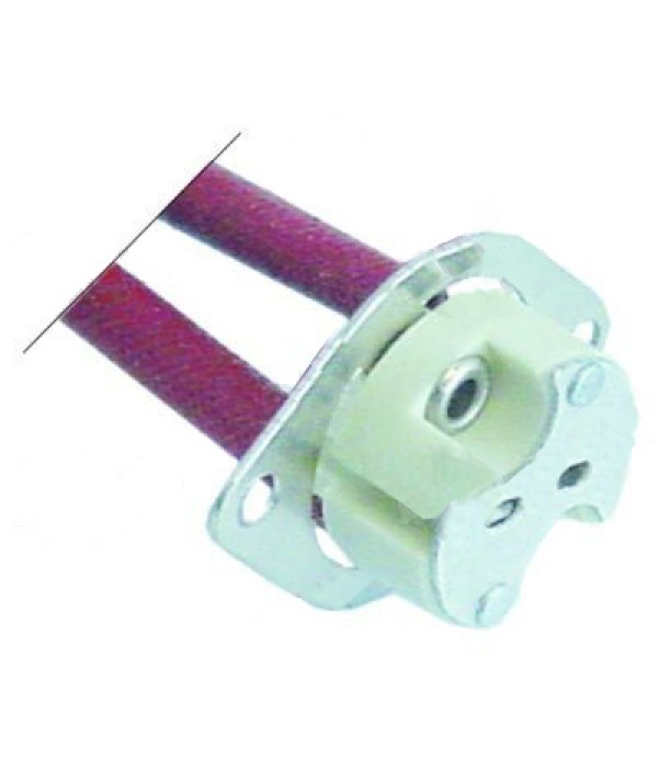 Soclu ceramic  pentru lampa  G6,35, lungime cablu conector 300mm