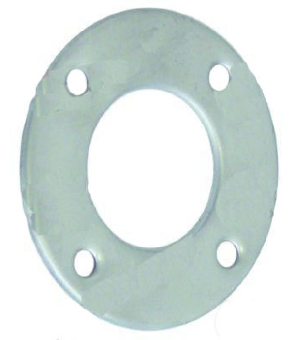 Flansa lampa cuptor convectie, convectomat, ELECTROLUX, patru gauri de fixare, diamterul interior- 38mm, diametrul exterior- 76mm. Cod producator 002628