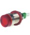 Lampa semnalizare tensiune ø12mm, 400V, rosie, corp metalic