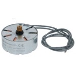 Motor timer CDC tip M37LN, 12 dinti diametru pinion ø 5,4mm rotatie dreapta, alimentare 230V, diametrul motorului 37mm