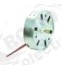 Motor, M51B20R6400, 24 V, motor o 50x15 mm