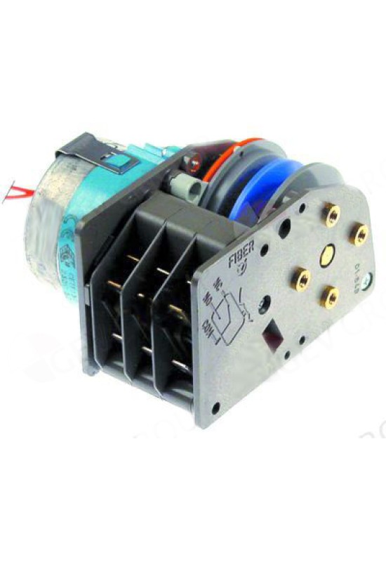 Timer pentru masini de spalat vase si cuptoare, FIBER TIP P255J03H4U7 cu un motor tip M51BJ0R6400, ciclu de 150 secunde, 3 camere, came, alimentare 230V. Pentru  NuovaSimonelli, OMNIWASH
