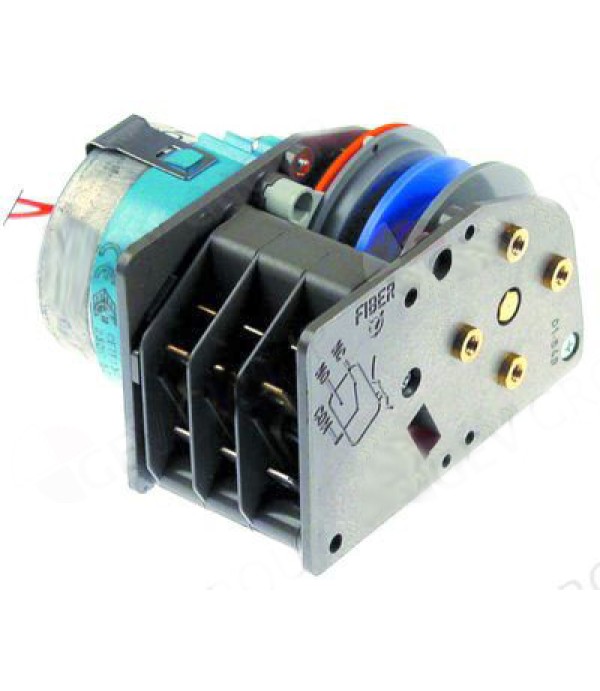 Timer pentru masini de spalat vase si cuptoare, FIBER TIP P255J03H4U7 cu un motor tip M51BJ0R6400, ciclu de 150 secunde, 3 camere, came, alimentare 230V. Pentru  NuovaSimonelli, OMNIWASH