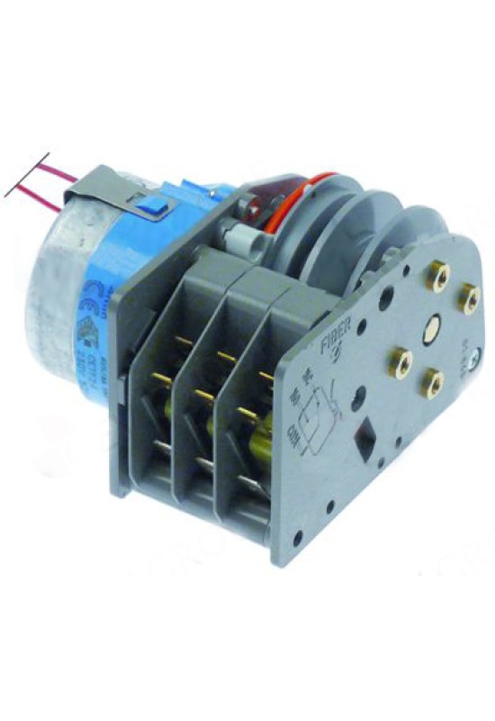 Timer pentru masina de spalat vase si cuptoare, FIBER TIP P255J03H6Y3 cu un motor tip M51BJ0R0000, ciclu de 4min, 3 camere, came, alimentare 230V. Pentru  OMNIWASH. 