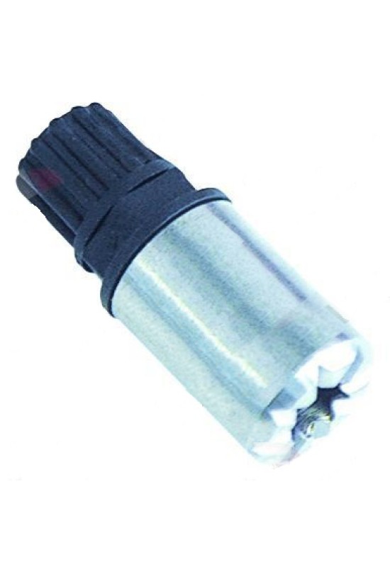 Filtru, greutate, cu valva non-retur (de sens) pentru pompe detergent si agent de clatire, conector furtun de 4x6mm