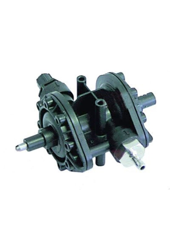 Pompa dozatoare agent de clatire pentru masina de spalat vase, producator LANG tip N6, conexiuni : absorbtie 6x8mm, evacuare 4x6mm. Pentru  FAGOR model AD90, ATA, ANGELO-PO, IBERITAL-MACCHINE, LAMBER, WEGA,DIHR 