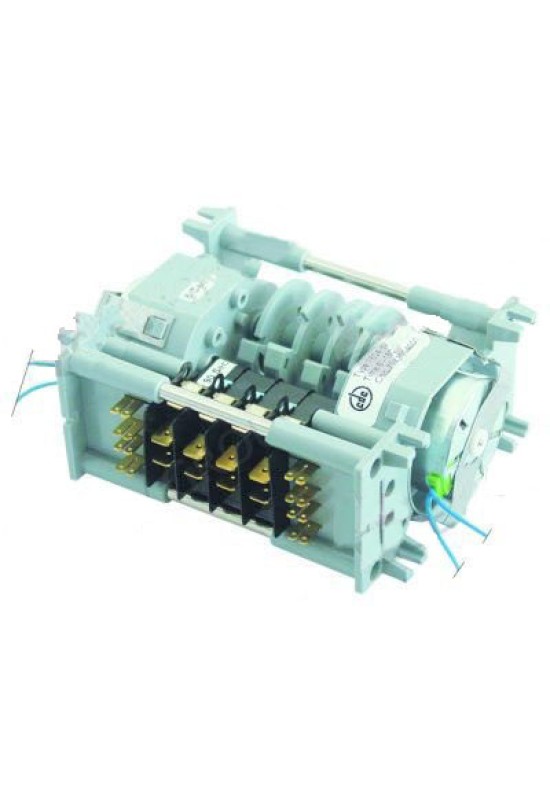 Timer masina de spalat vase FAGOR, IBERITAL-MACHINE, producator Elettromeccanica CDC, tip 7804DV, cod 361355, 7804DV0APE000.0010, timpi de lucru 6/180sec, 4 came, 2 motoare tip M37RN si M37LN, alimentare 230V